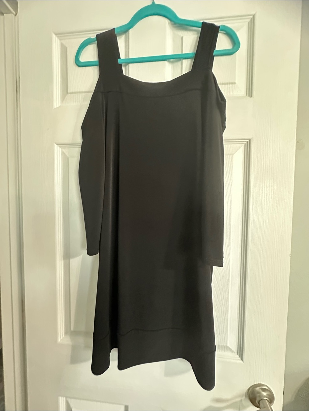 Clara Sun Woo Black One-Shoulder A-Line Dress